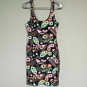 Victoria's Secret Pink Multicolor Bodycon  Mini Dress